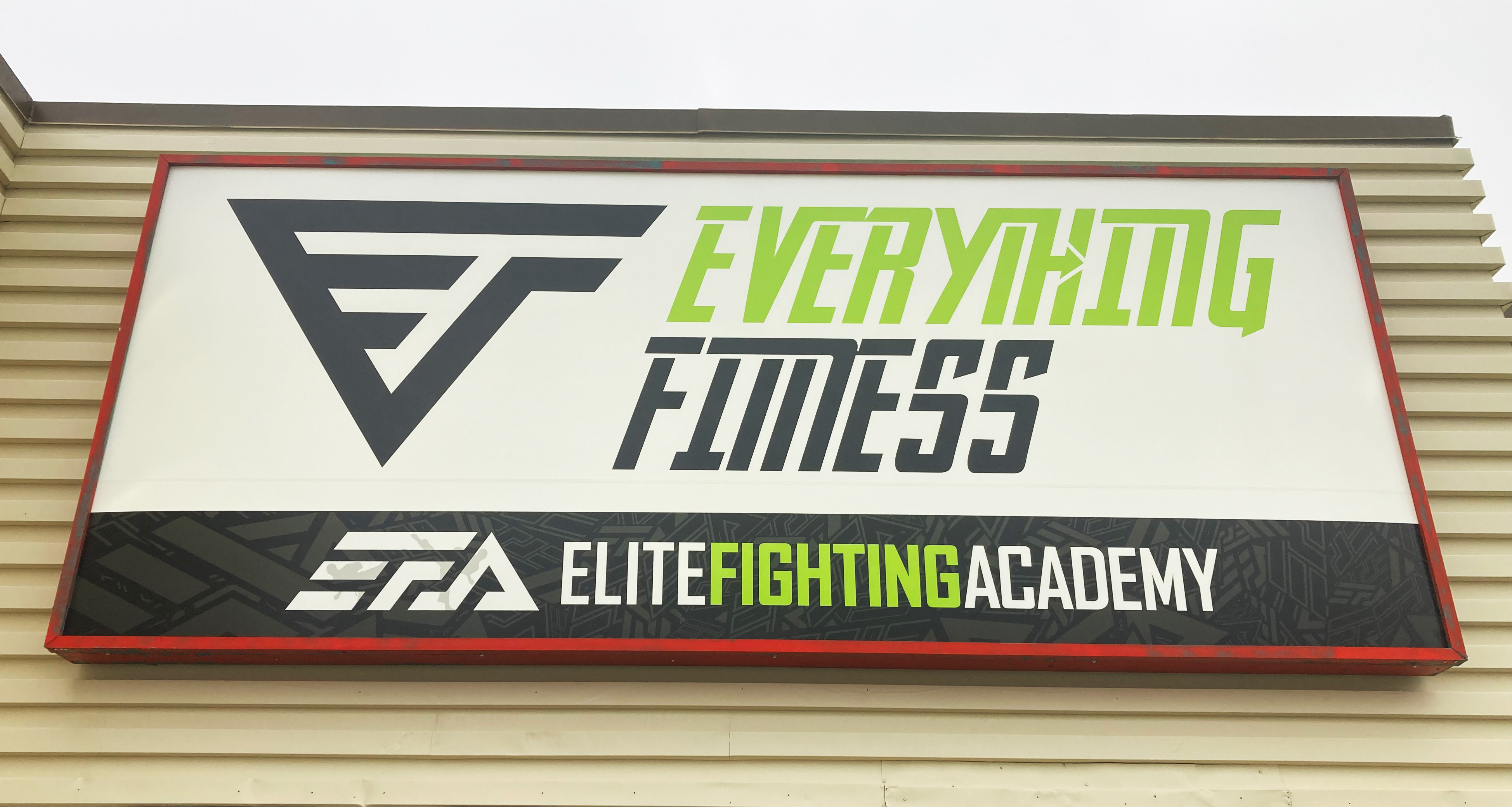 Everything Fitness Sign